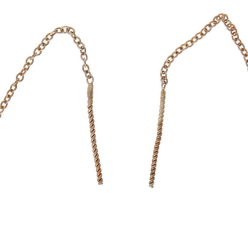 GUCCI グッチ/Ag925　ダブルGフラワーピアス/★１６９７/AR//4217G 8402/Bランク/37