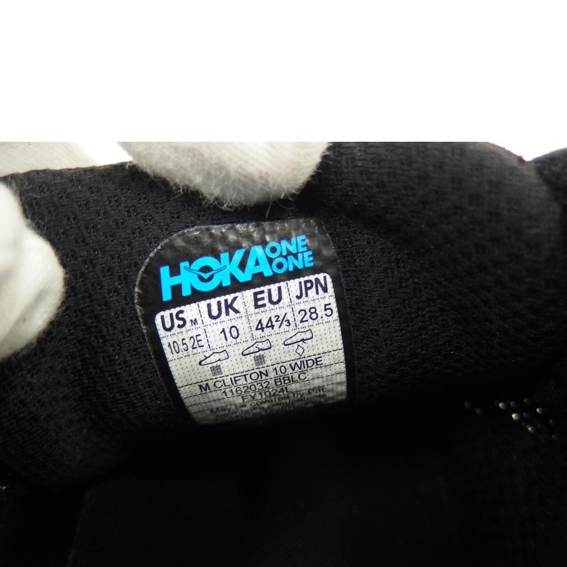 HOKA ホカ/HOKA　ONE　ONE　Clifton　10　Wide／Triple　Black/1162032BBLC//ABランク/82
