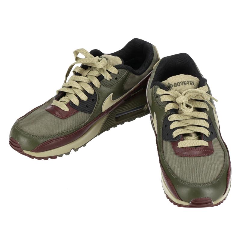 NIKE ナイキ/AIR　MAX　90　GORE－TEX　ローカットスニーカー／24．0cm／カーキ/FD5810-200//Aランク/01