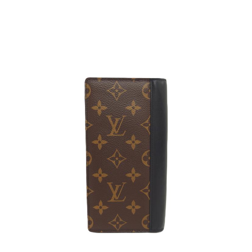 LOUIS　VUITTON ルイヴィトン/ポルトフォイユ・ブラザ／モノグラム・マカサー/M69410//RA3***/ABランク/04