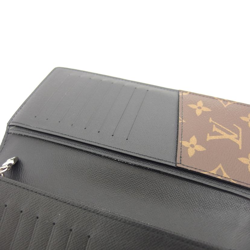 LOUIS　VUITTON ルイヴィトン/ポルトフォイユ・ブラザ／モノグラム・マカサー/M69410//RA3***/ABランク/04