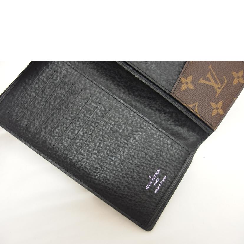 LOUIS　VUITTON ルイヴィトン/ポルトフォイユ・ブラザ／モノグラム・マカサー/M69410//RA3***/ABランク/04