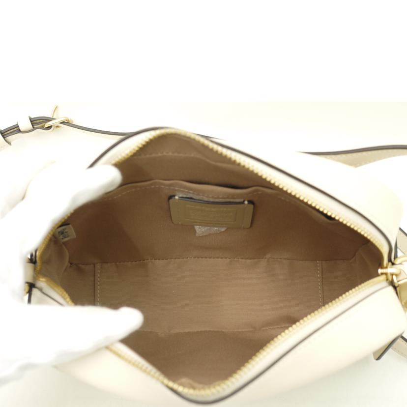 COACH コーチ/ジェイミーカメラシグネチャーショルダー／ホワイト/CR135//A24**/SAランク/69