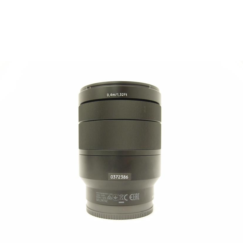 SONY ソニー/交換レンズ／Vario－Tessar　T＊　FE　24－70mm　F4　ZA　OSS/SEL2470Z//0372386/ABランク/69