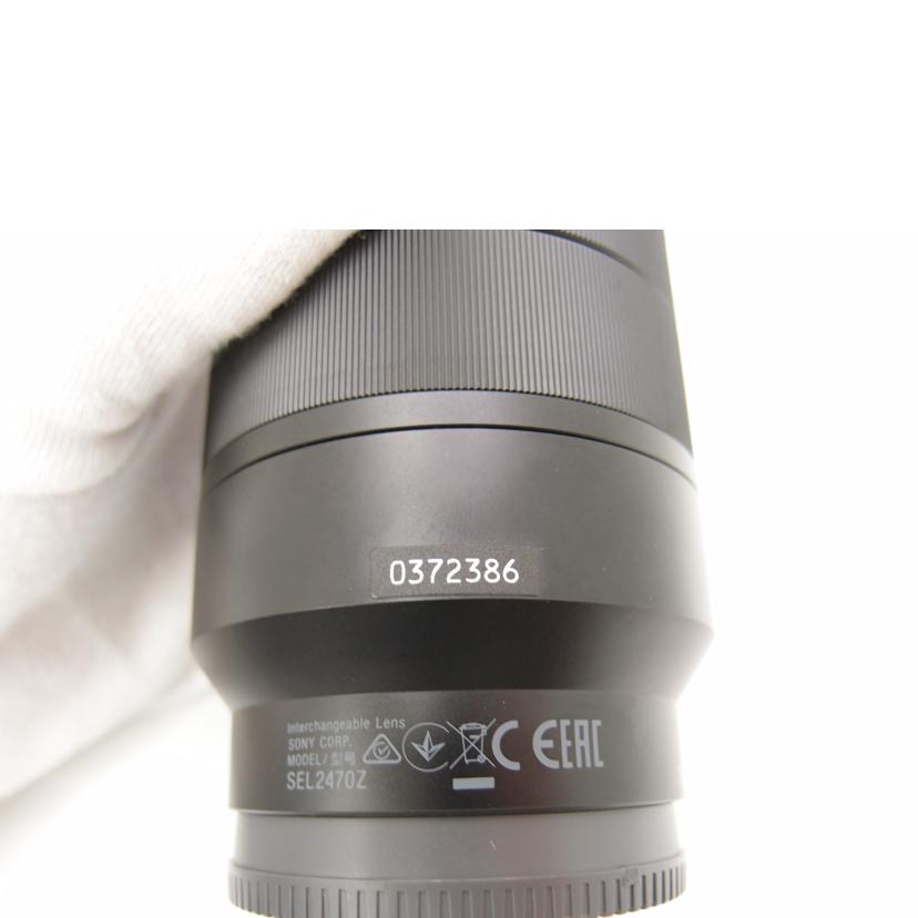 SONY ソニー/交換レンズ／Vario－Tessar　T＊　FE　24－70mm　F4　ZA　OSS/SEL2470Z//0372386/ABランク/69