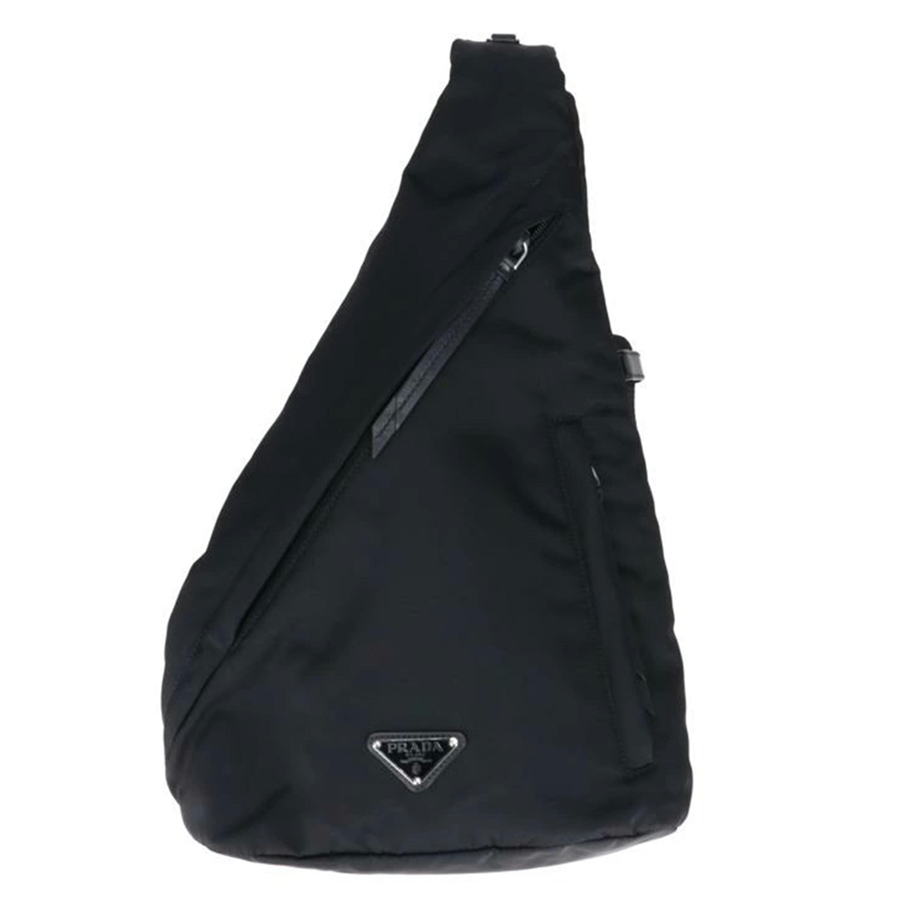 PRADA プラダ/Reナイロン／トライアングルロゴボディバッグ／バックパック/2VZ092//Aランク/91