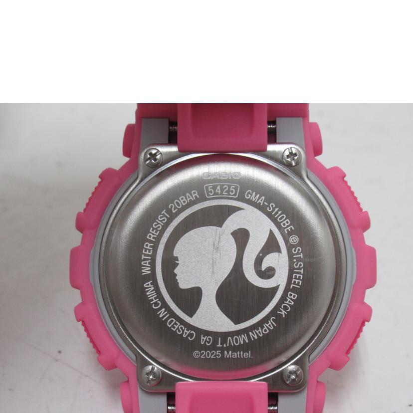 CASIO/G－SHOCK／バービーコラボ／クォーツ/GMA-S110BE//SAランク/63