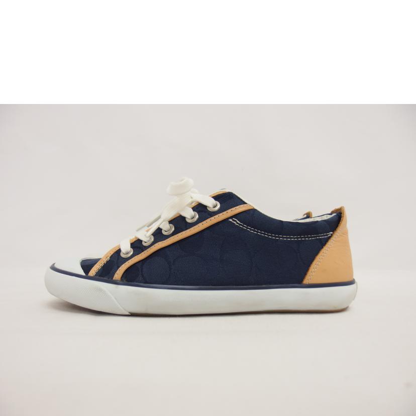 COACH コーチ/ローカットスニーカー／BARRETT／シグネチャー/A1067//F0007/105/Bランク/04