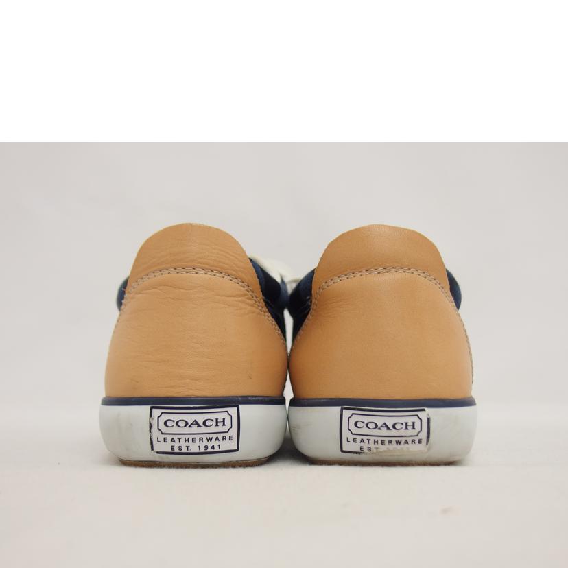 COACH コーチ/ローカットスニーカー／BARRETT／シグネチャー/A1067//F0007/105/Bランク/04