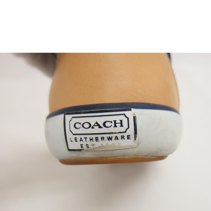 COACH コーチ/ローカットスニーカー／BARRETT／シグネチャー/A1067//F0007/105/Bランク/04