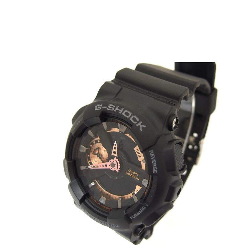 CASIO カシオ/GSHOCK／アナデジ／110SERIES／ローズゴールド/GA-110RG-1AJF//Aランク/04