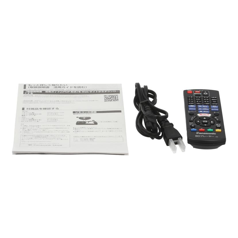 Panasonic パナソニック /BDプレーヤー/DMP-BDT180//VA1FD001441/Bランク/69