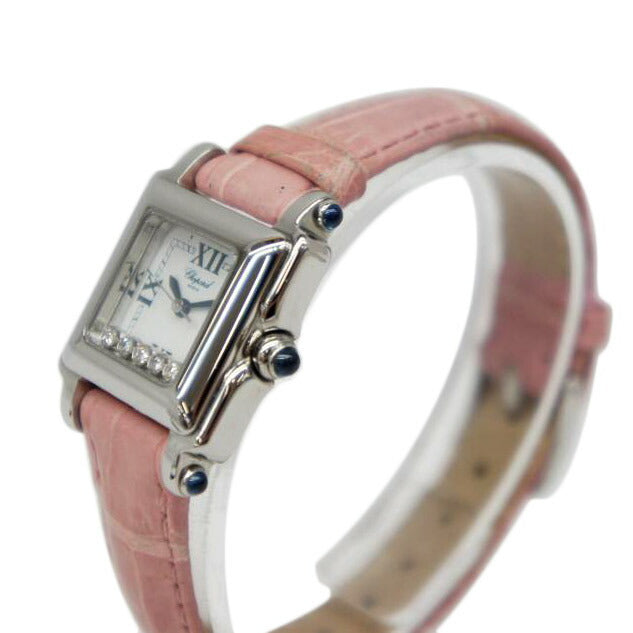 Chopard ショパール/ハッピースポーツスクエア5Pダイヤクオーツ/27/8892-23//903***/Bランク/05