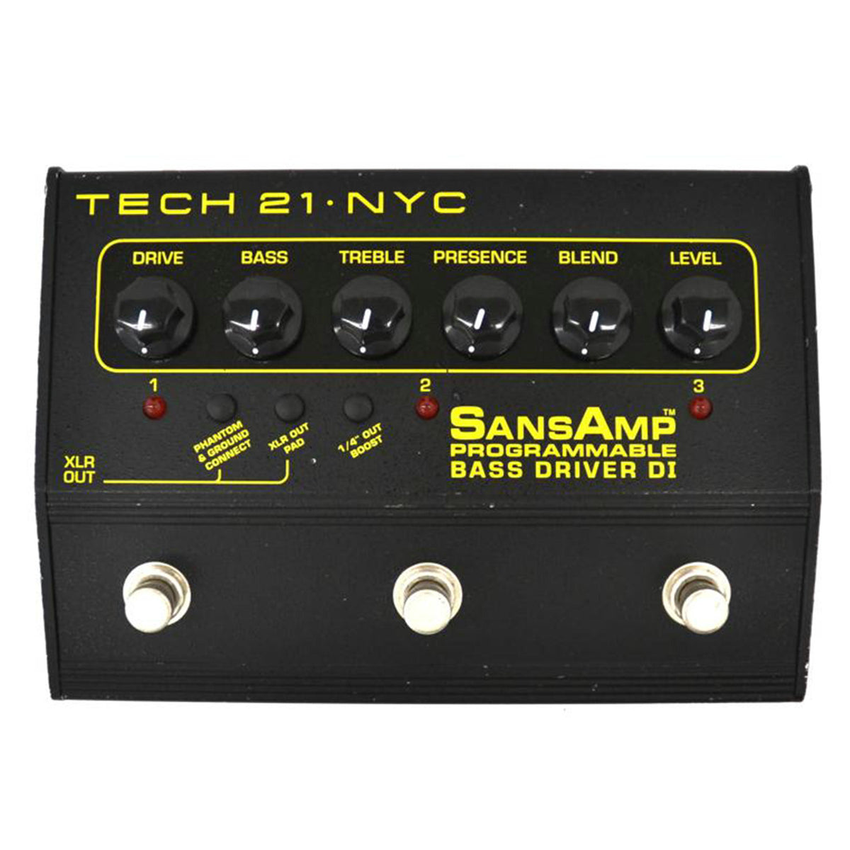 TECH21 テック21/ベース用 プリアンプ/SANSAMP PROGRAMABLE//980479/ABランク/75