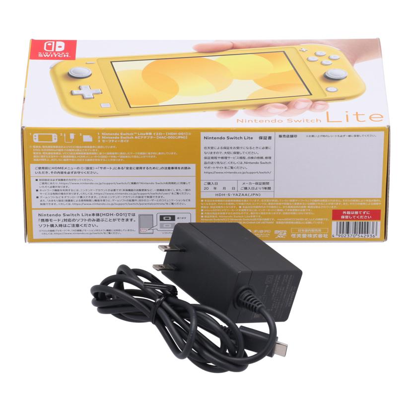 Nintendo 任天堂 ニンテンドー　/Nintendo　Switch　Lite　本体/HDH-S-YAZAA//XJJ10028375424/ABランク/82
