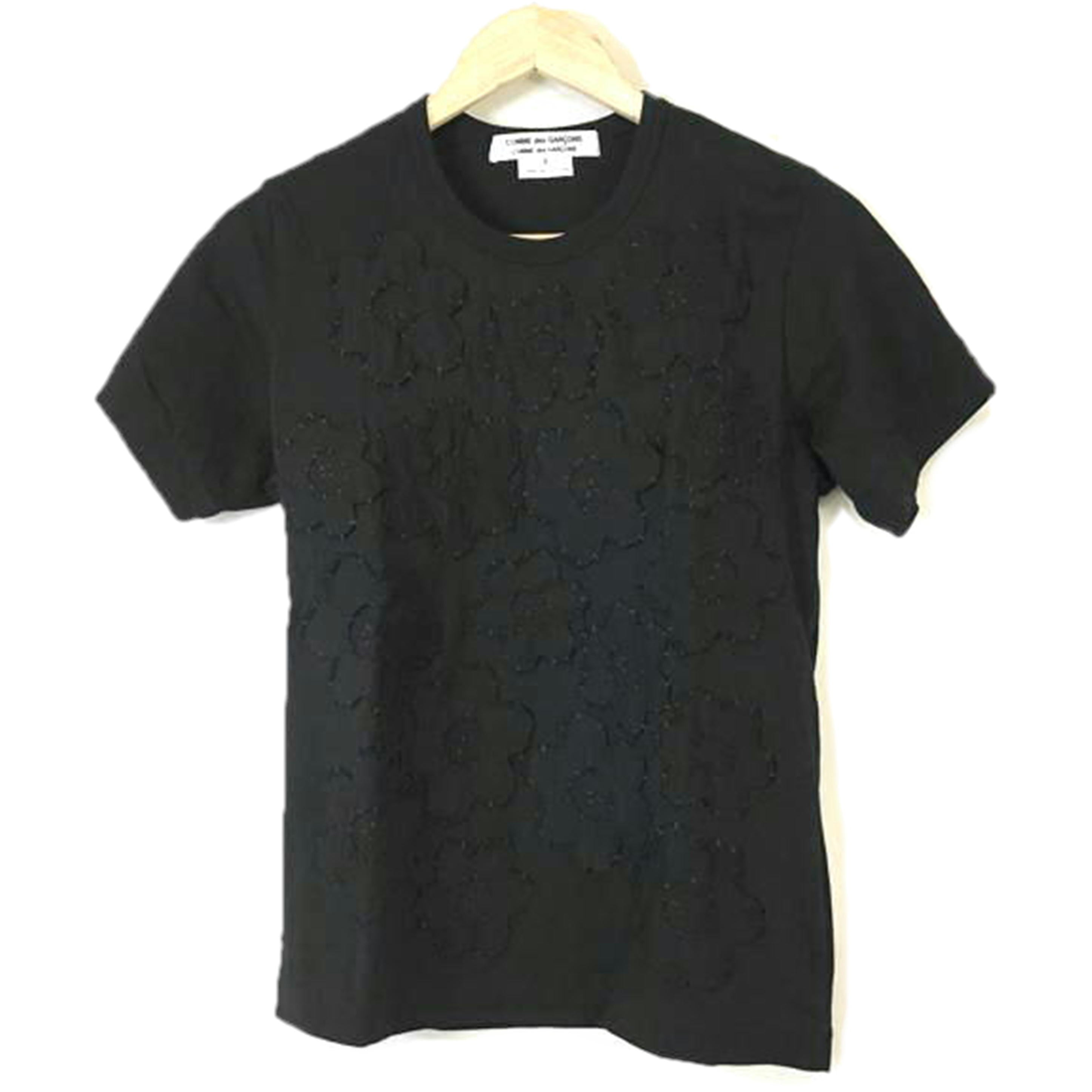 COMME　des　GARCONS コムデギャルソン/花モチーフ半袖Tシャツ/RM-T1018//Bランク/51
