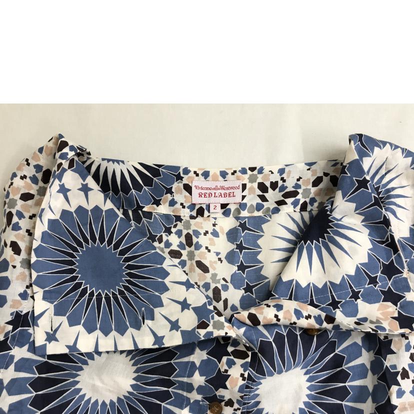 vivienne westwood RED LABEL ヴィヴィアンウエストウッド/総柄ノースリーブチュニック/Bランク/51【中古】 vivienne westwood RED LABEL ヴィヴィアンウエストウッド/レディース