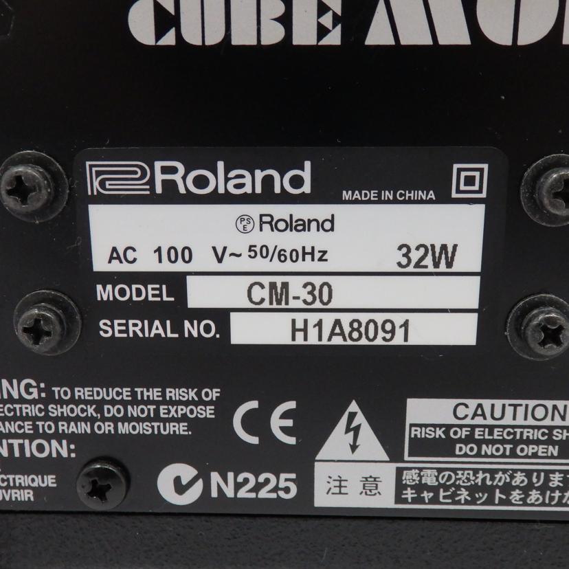 Roland ローランド/モニターアンプ／CUBE/CM-30//ABランク/77