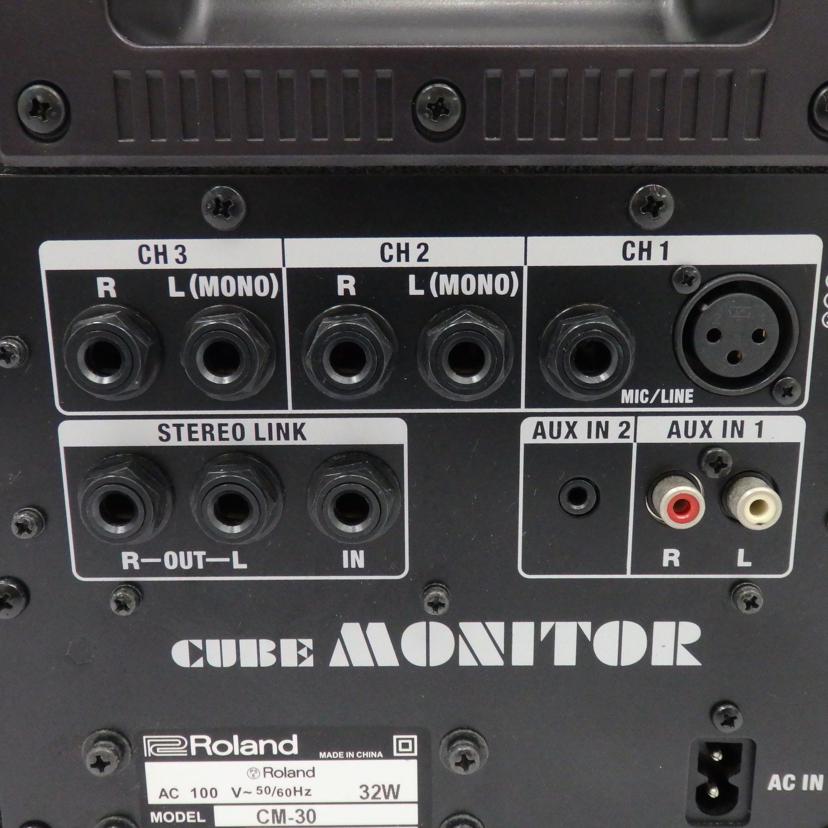 Roland ローランド/モニターアンプ／CUBE/CM-30//ABランク/77