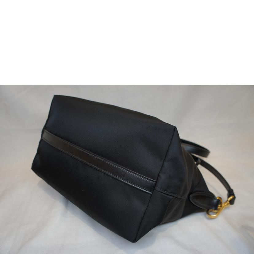 PRADA プラダ/テスートナイロン2WAYブラックゴールド金具/1BA111//203/Aランク/92