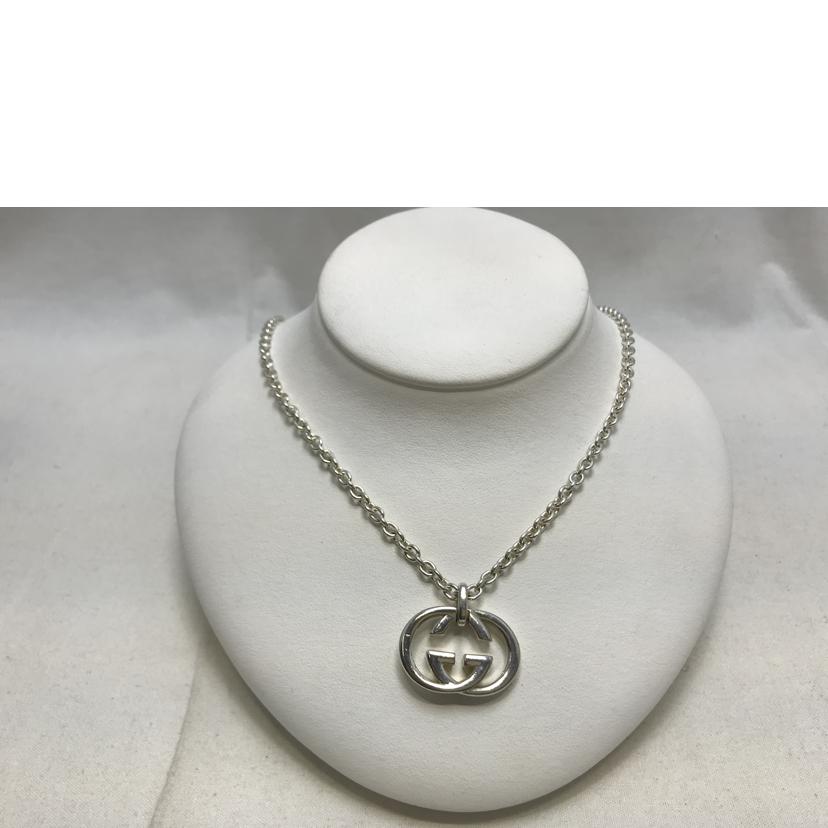 GUCCI グッチ/インターロッキングGネックレス/1695MI//Bランク/51