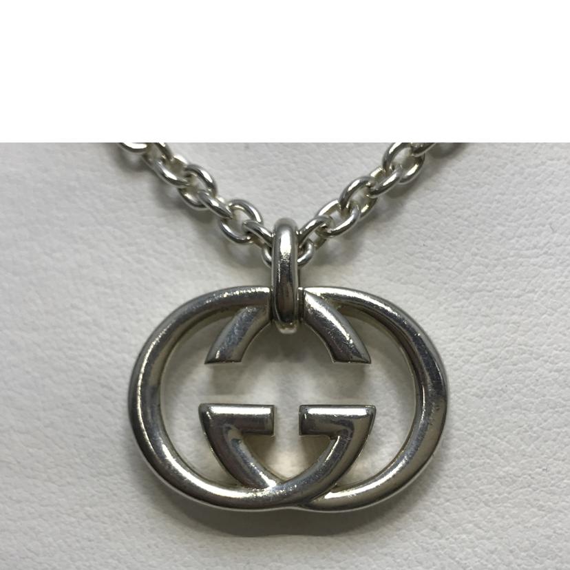 GUCCI グッチ/インターロッキングGネックレス/1695MI//Bランク/51