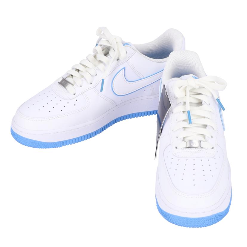 NIKE ナイキ/AIR　FORCE　1　＇07／26．5／ホワイト×ユニバーシティ　ブルー/DV0788-101//Sランク/01