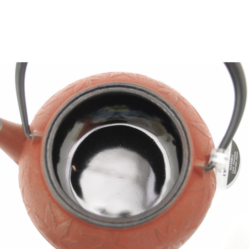 南部鉄器/南部鉄器　急須5型カエデ　えび茶//SAランク/69