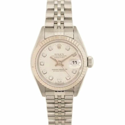 ROLEX ロレックス/デイトジャスト・レディース・シルバー10Pダイヤ／A番/79174G//A16****/Aランク/71