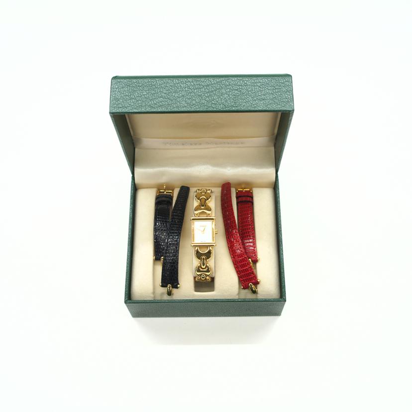 GUCCI グッチ/チェンジベルトレデイース腕時計／クオーツ/1800L//009****/Bランク/94