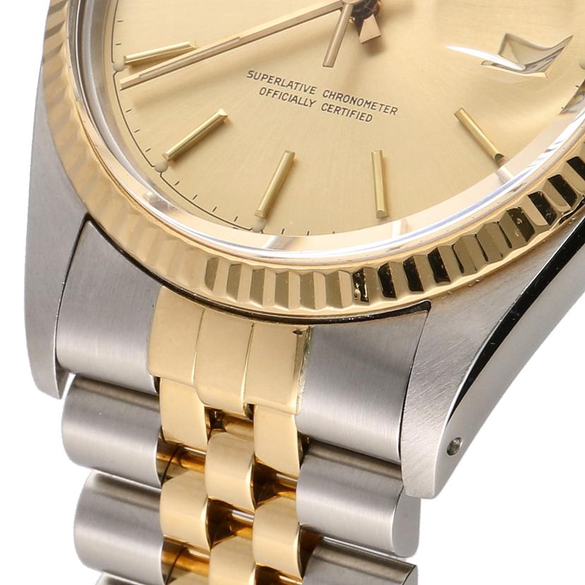 ROLEX ロレックス/デイトジャスト・シャンパン／SS×YG／9番台/16013//969**********/Aランク/09