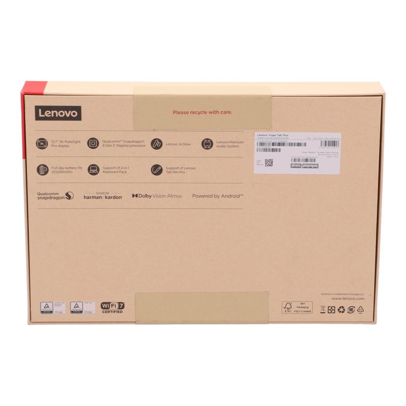 Lenovo レノボ/タブレット未使用品／Yoga　Tab　Plus　Android　14/ZAEG0149JP//HA26REPJ/Sランク/75
