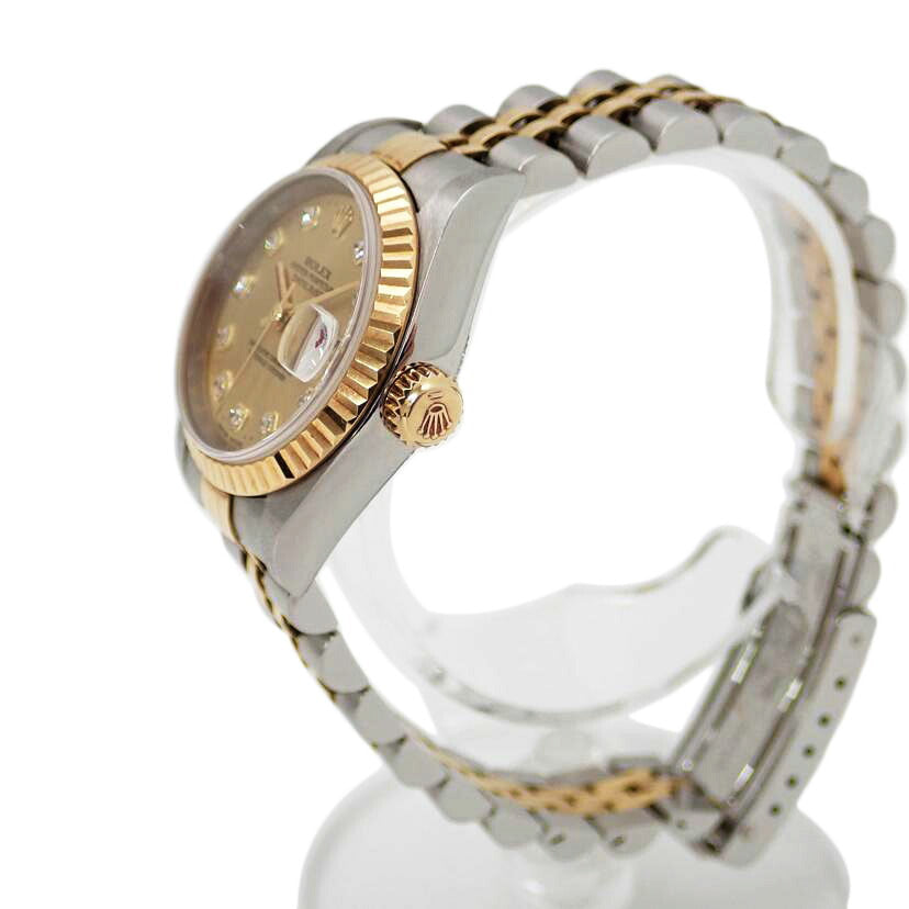 ROLEX/デイトジャスト・レディース/新10Pダイヤ/P番/自動巻き/79173G//P91**************/SAランク/69