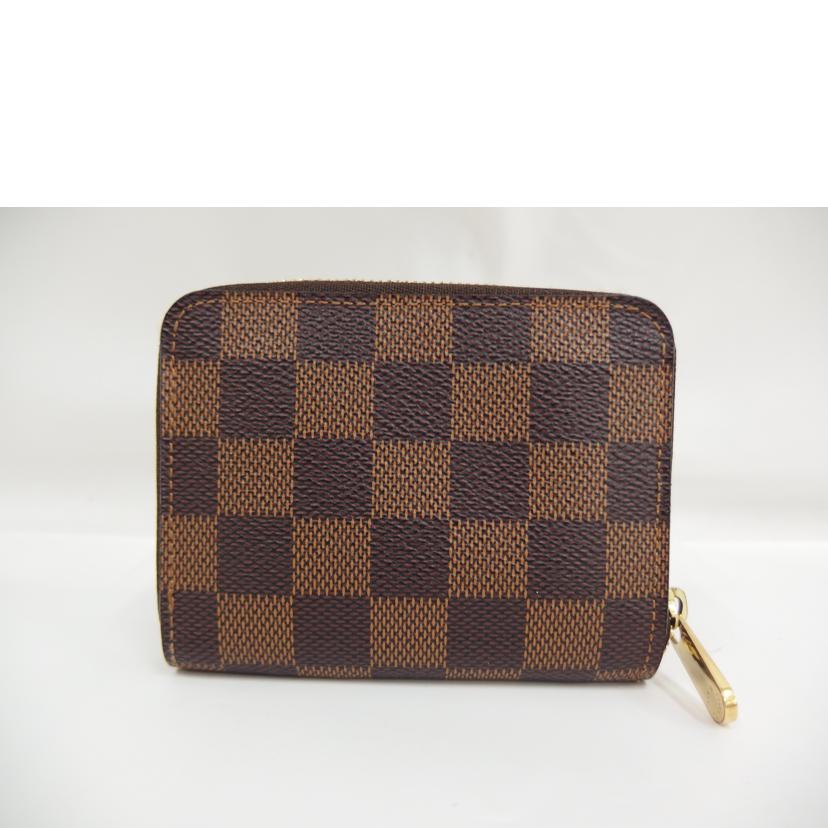 LV ﾙｲｳﾞｨﾄﾝ/ジッピーコインパース／ダミエ・エベヌ　/N63070//SN1***/ABランク/82