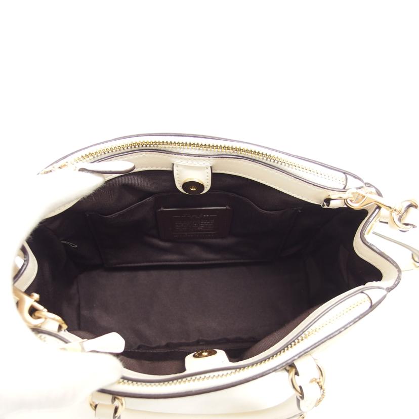 COACH コーチ/ミニサリーキャリーオール/2Way/シグネチャー/F67027//K18**/Aランク/88【中古】