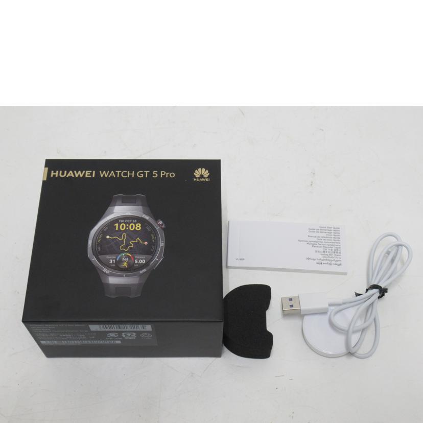 HUAWEI/スマートウォッチ／GT　5　Pro/VLI-B29//3DU*************/Aランク/63