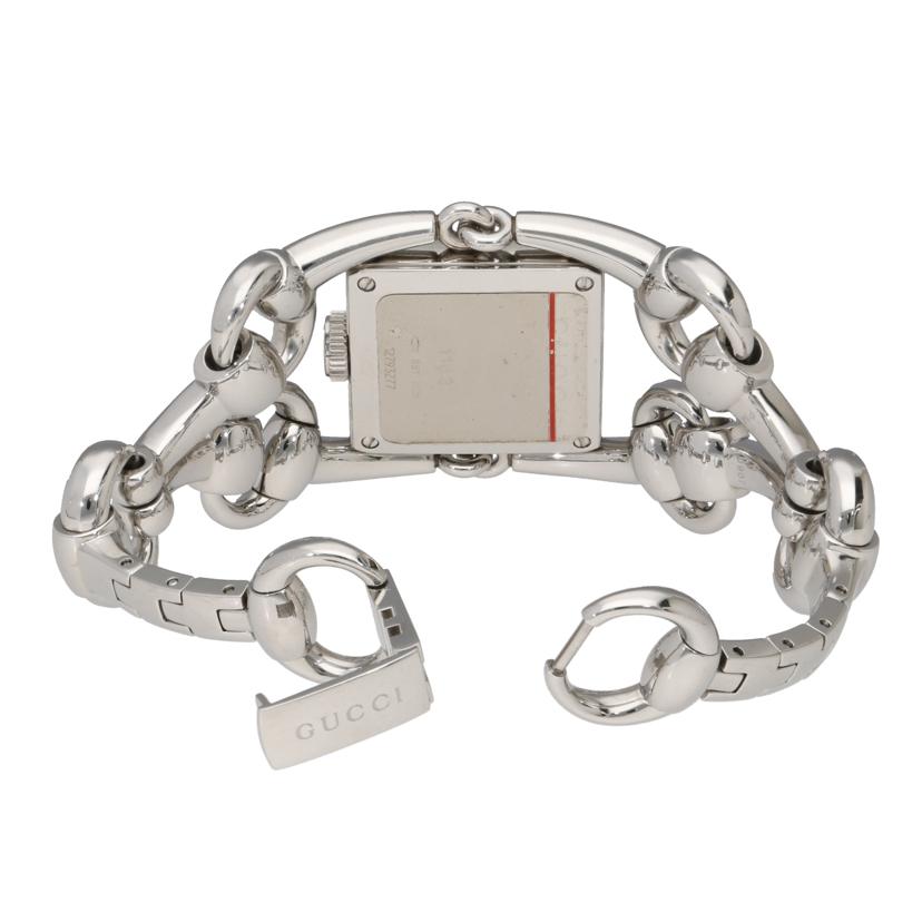 GUCCI グッチ/シニョーリア・ホワイトシェル／ベゼルダイヤ／クオーツ/116.3//127*****/ABランク/92