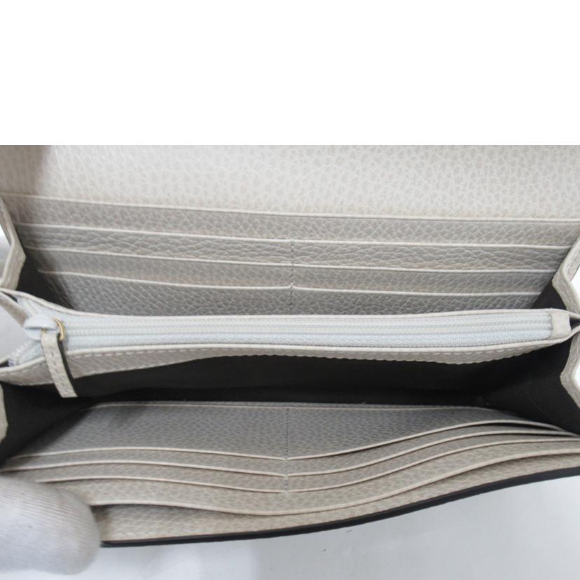 GUCCI/二つ折り長財布／GGマーモット/456116//525***/SAランク/63