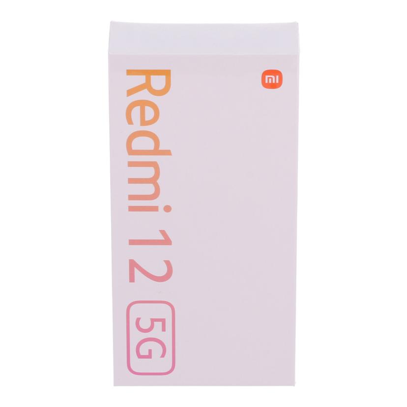 Xiaomi　SoftBank シャオミ　/スマートフォン／Redmi　12　5G　128GB　未使用/A401XM//55872/Y4RQ01535/Sランク/65