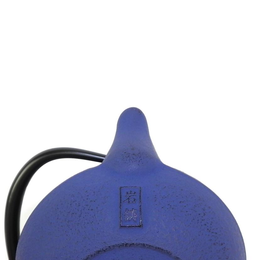 IWACHU 岩鋳/南部鉄器／急須／3型カエデ／紫紺　茶こし付/12764//SAランク/81