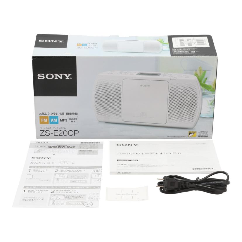 SONY ソニー /CDラジオ/ZS-E20CP//1325606/Bランク/82