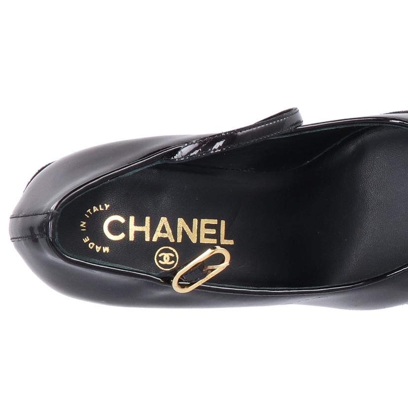 CHANEL シャネル/マトラッセソールエナメルシューズ/08A0 A G26072//ｻｲｽﾞ:36 1/2/ABランク/91