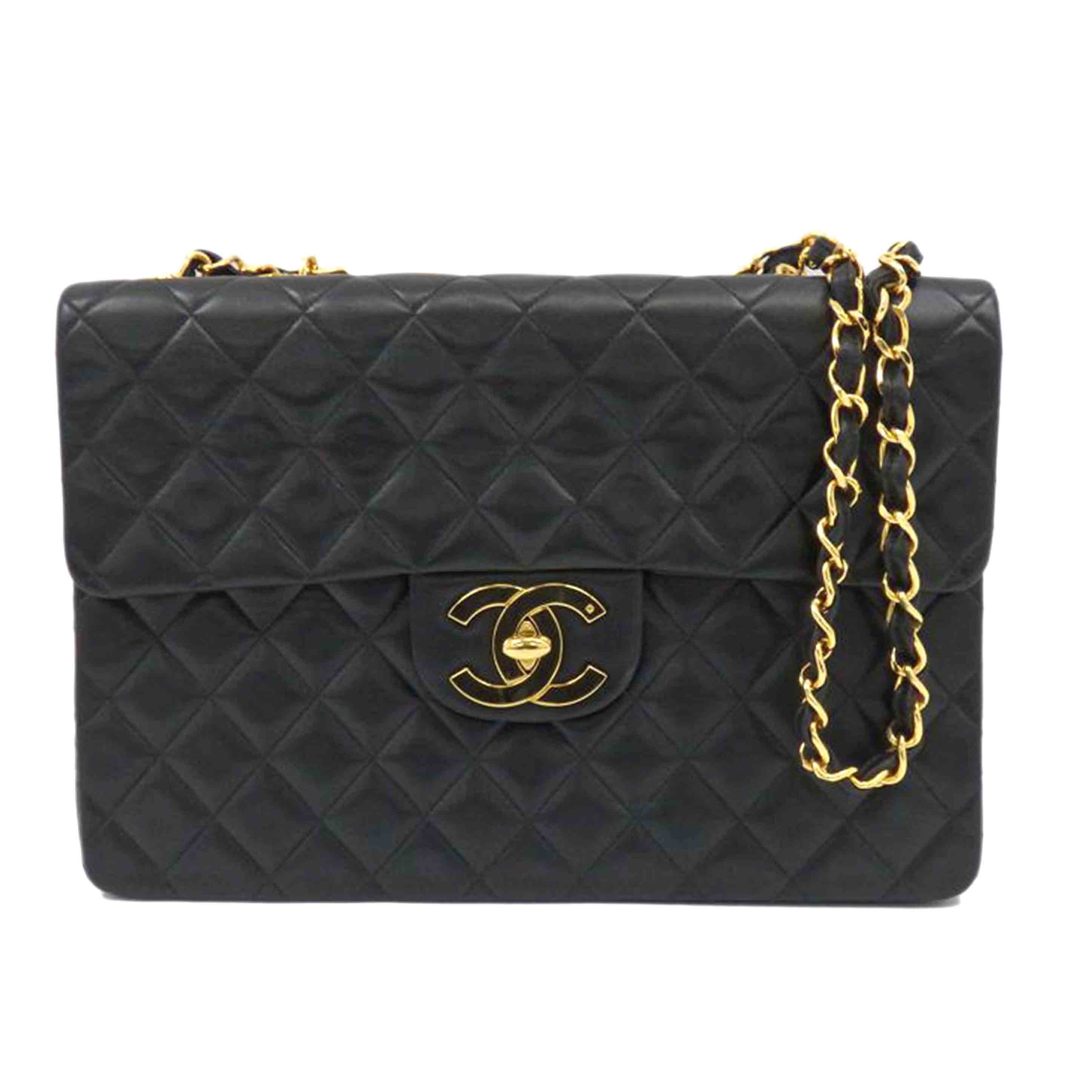 CHANEL シャネル/デカマトラッセシングルフラップチェーンショルダー34/A01094//280****/ABランク/77