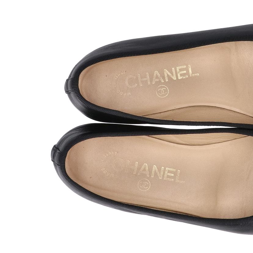 CHANEL シャネル/ラムスキン／ココマークバレリーナシューズ/G02819　Y01552//ｻｲｽﾞ:35 1/2/ABランク/91