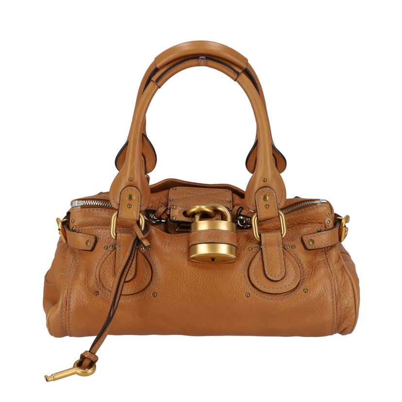 Chloe クロエ/パディントンレザーハンドバッグ/7ESA02-7E422//03･**********/Aランク/91