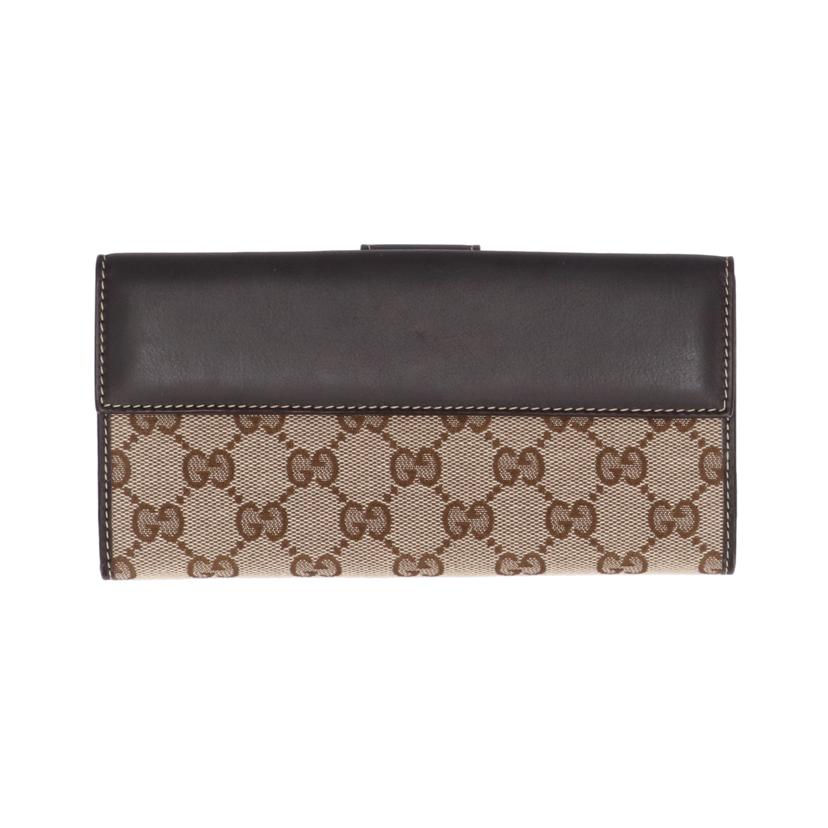 GUCCI グッチ/GGキャンバスフラップウォレット/203550//206*/Aランク/91