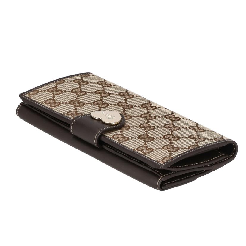 GUCCI グッチ/GGキャンバスフラップウォレット/203550//206*/Aランク/91