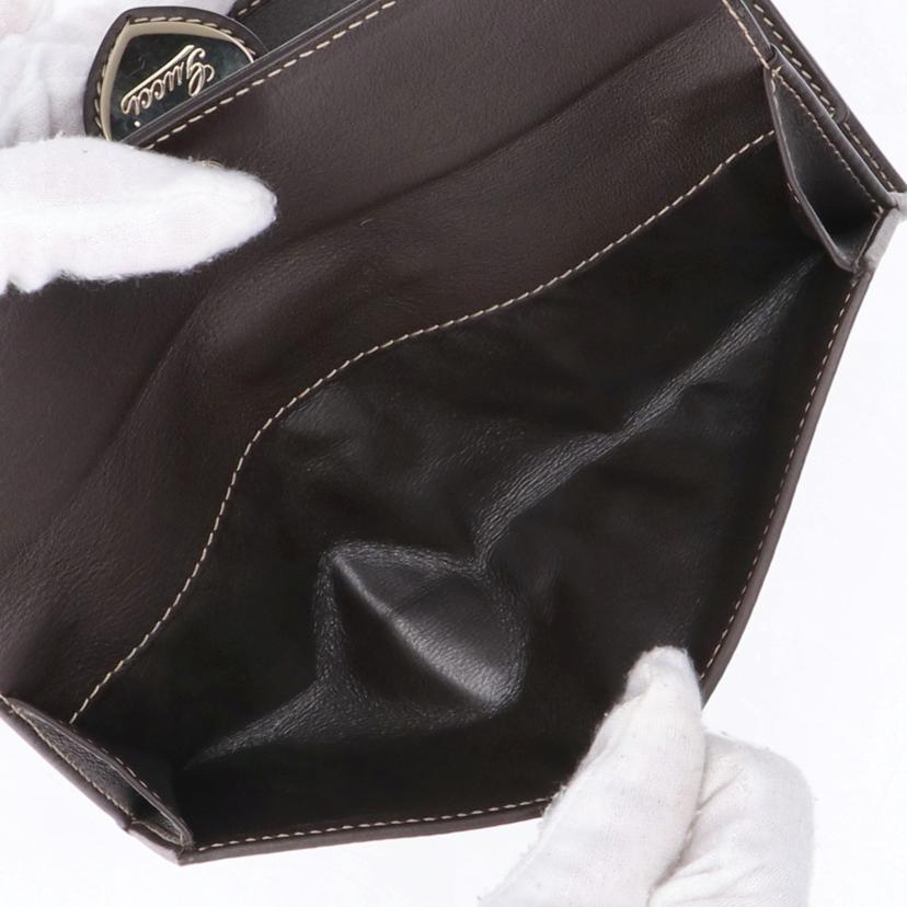 GUCCI グッチ/GGキャンバスフラップウォレット/203550//206*/Aランク/91