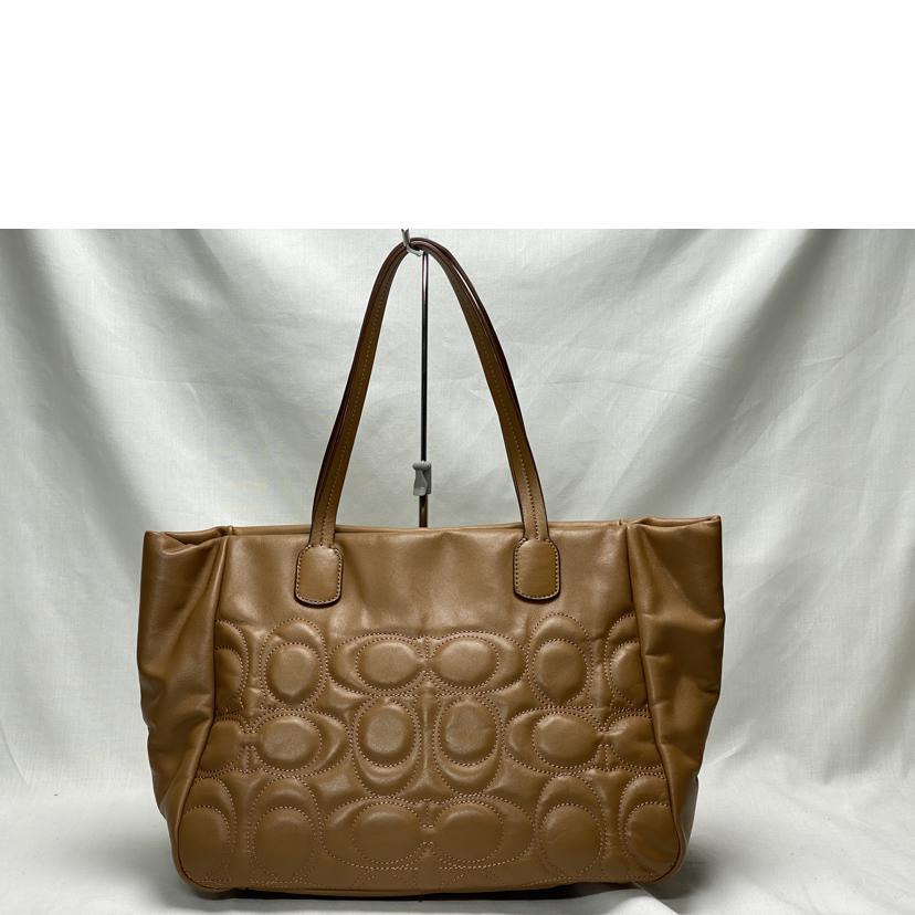 COACH コーチ/レザーターンロック　トートバッグ/21237//J12**/Bランク/52