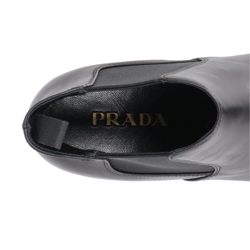 PRADA/サイドゴアブーツ/サイズ38/約24.5～25cm//Aランク/75